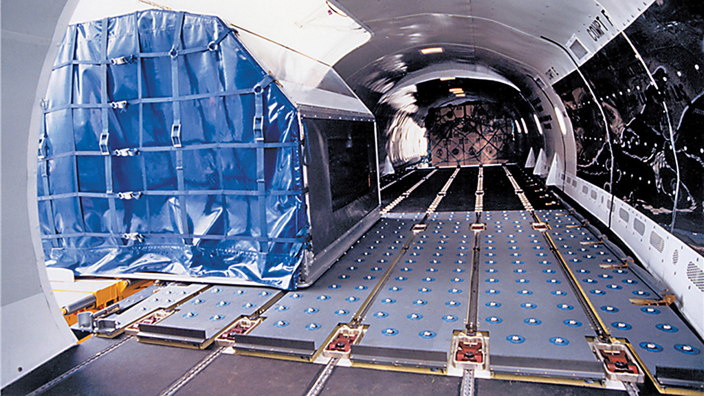 Interior of BAE 146-200F