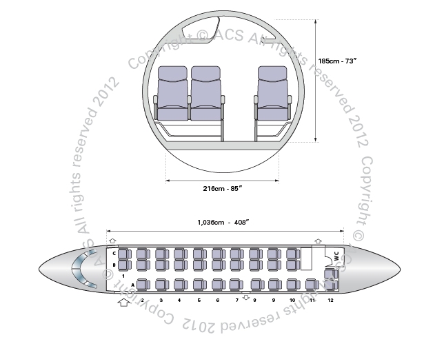 Layout Digram of DORNIER D328