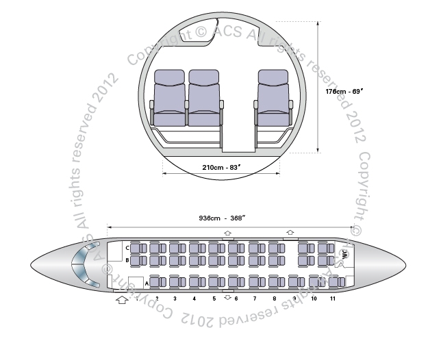Layout Digram of EMBRAER EMB 120
