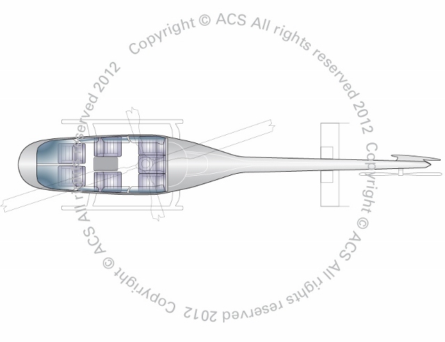 Layout Digram of BELL 407